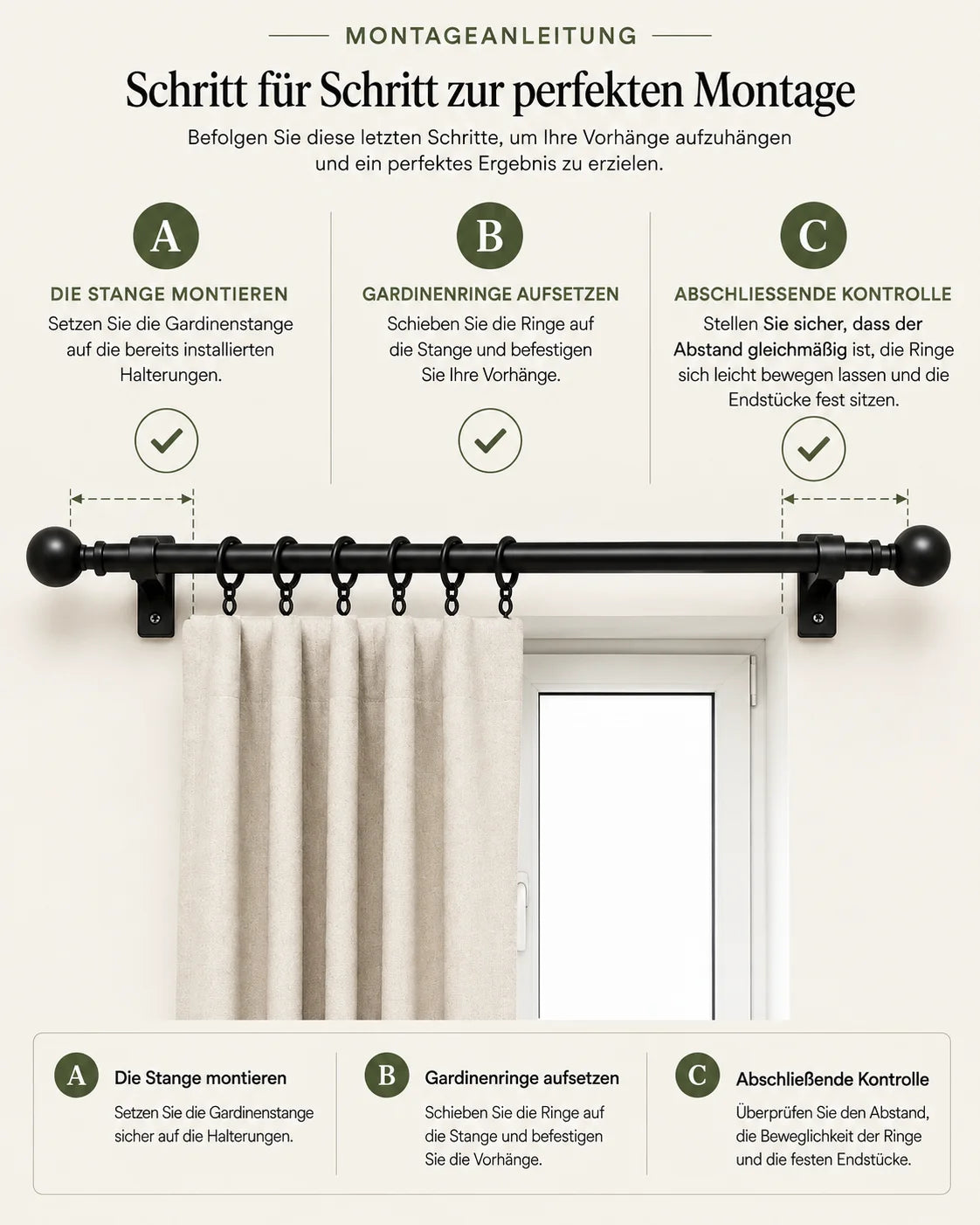 Wrought iron final inspection quality check for handmade ironwork