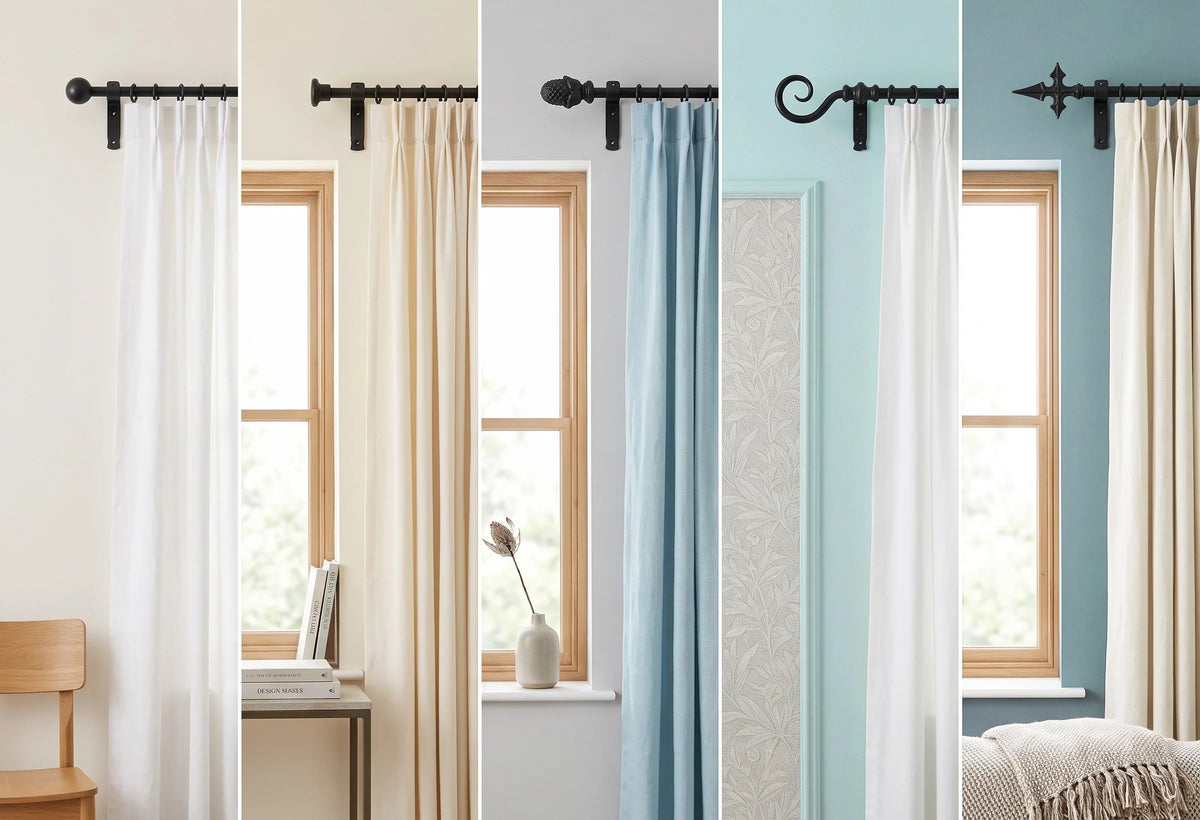 Best Wrought Iron Curtain Poles for UK Homes