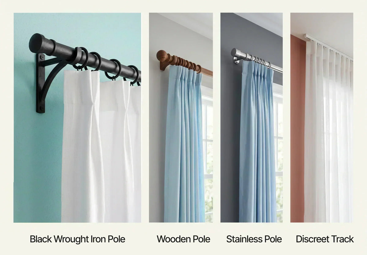 Wrought Iron Curtain Poles vs Other Curtain Poles: The Complete Buying Guide for Poles and Tracks