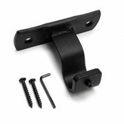 Premium Black Wrought Iron Centre Curtain Pole Bracket for 16mm Rod