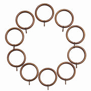 Large Wrought Iron Curtain Rings – 55mm OD × 45mm ID – Pack of 10
