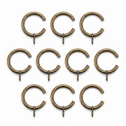 Small C-Split Passing Curtain Rings – 40mm OD × 30mm ID – Pack of 10