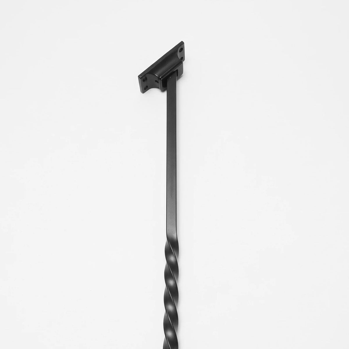 Hand forged wrought iron barley twist stair spindle baluster