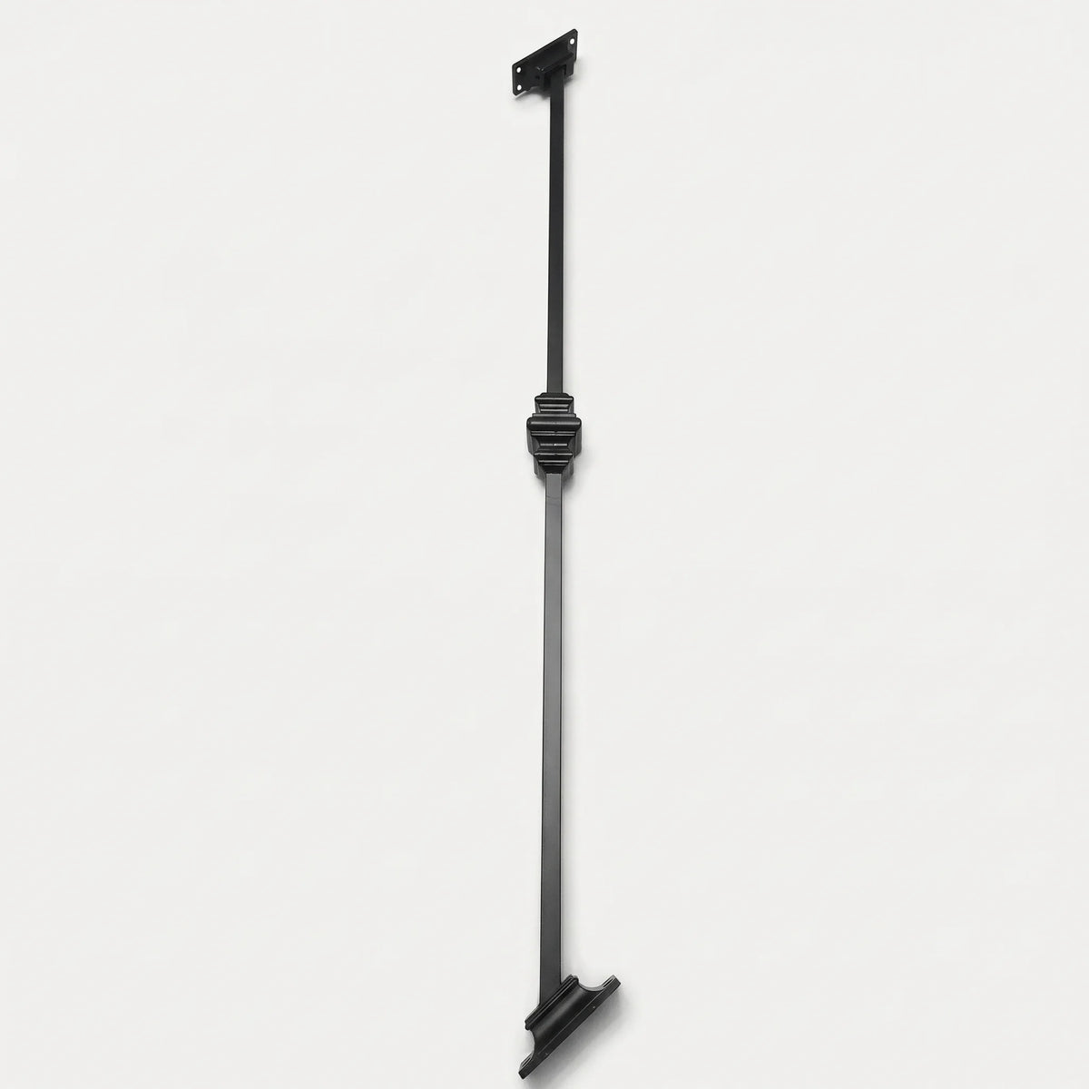 Wrought iron stair spindles and balusters in matt black